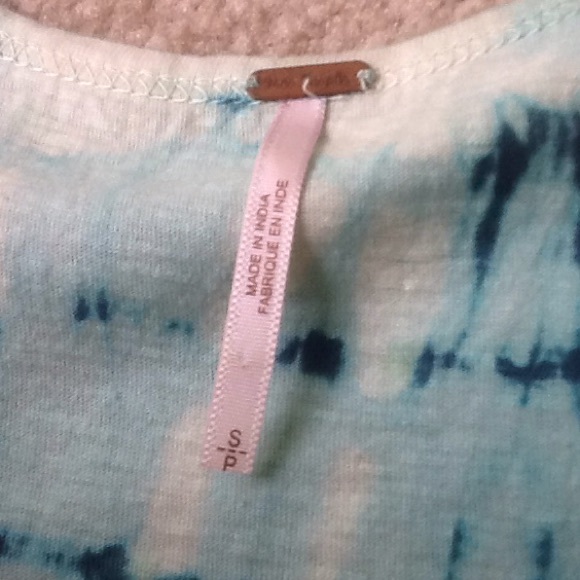 Free People Tie dye tank shirt size small - Picture 2 of 4